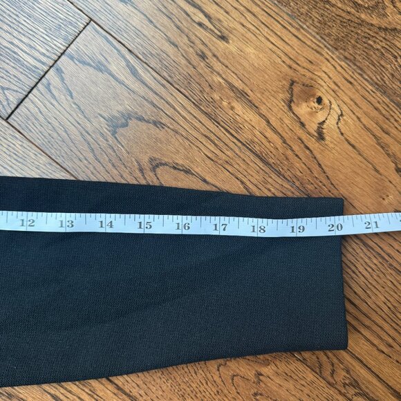 Veronica Beard Black Geoff Puff Shoulder Midi Dress Size 2 Made in USA MSRP $595 - Picture 6 of 13